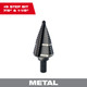 #9 Step Drill Bit, 7/8" & 1-1/8" - 48-89-9209 #9 Step Drill Bit, 7/8" & 1-1/8" - 48-89-9209
